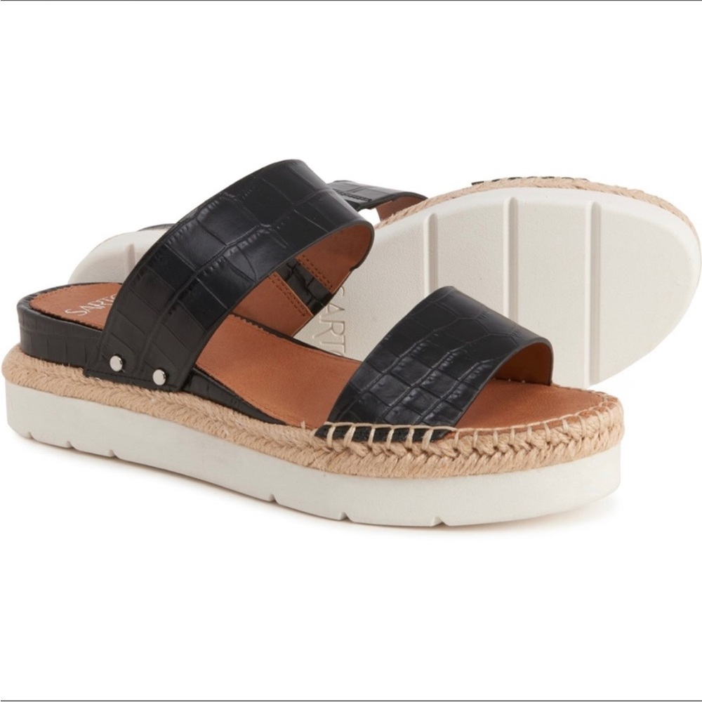 SARTO By Franco Sarto Black Sandals